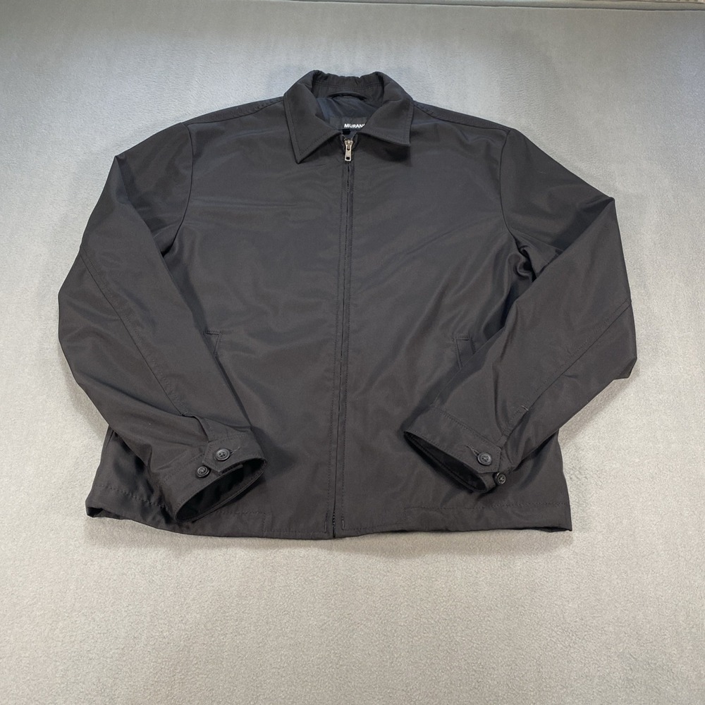 Murano Mens Medium Black Jacket Golf Everyday